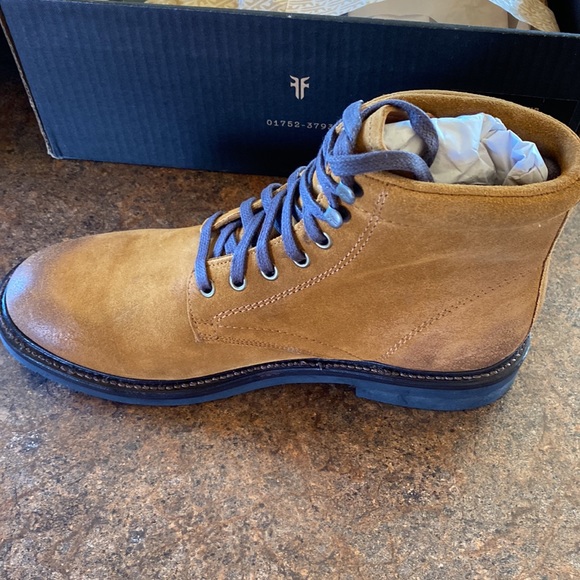 Brand new men’s Frye Gordon lace up wheat - Picture 3 of 6